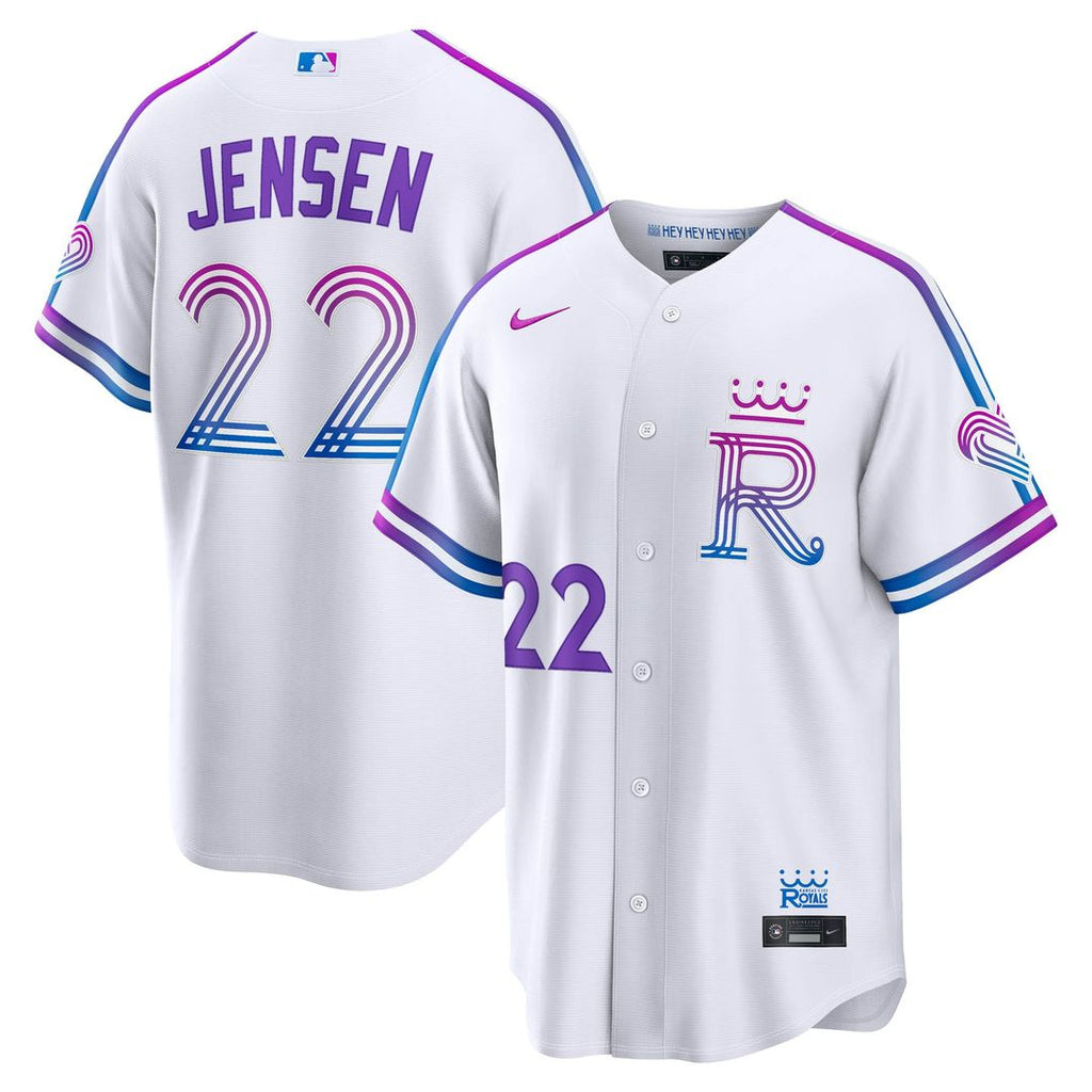 Carter Jensen Kansas City Royals Nike 2026 City Connect Stadium Jersey - White