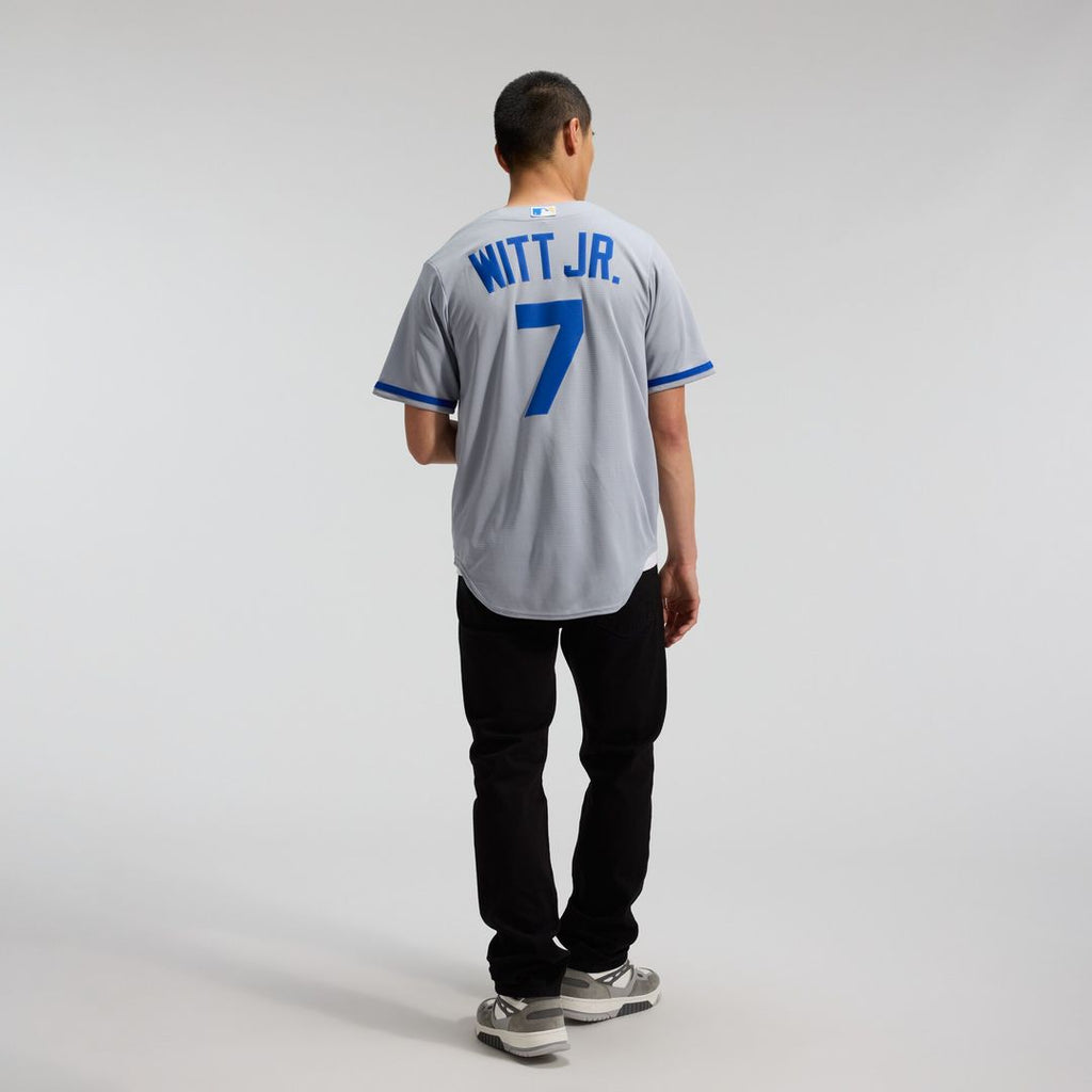 Bobby Witt Jr. Kansas City Royals Nike Road Replica Jersey - Gray