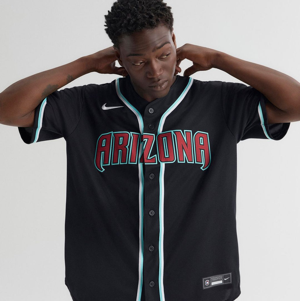 Arizona Diamondbacks Nike Fashion Replica Black Out Jersey