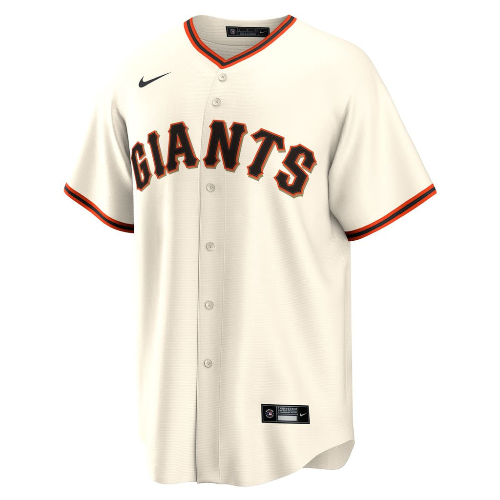Willy Adames San Francisco Giants Nike Home Replica Jersey - Cream