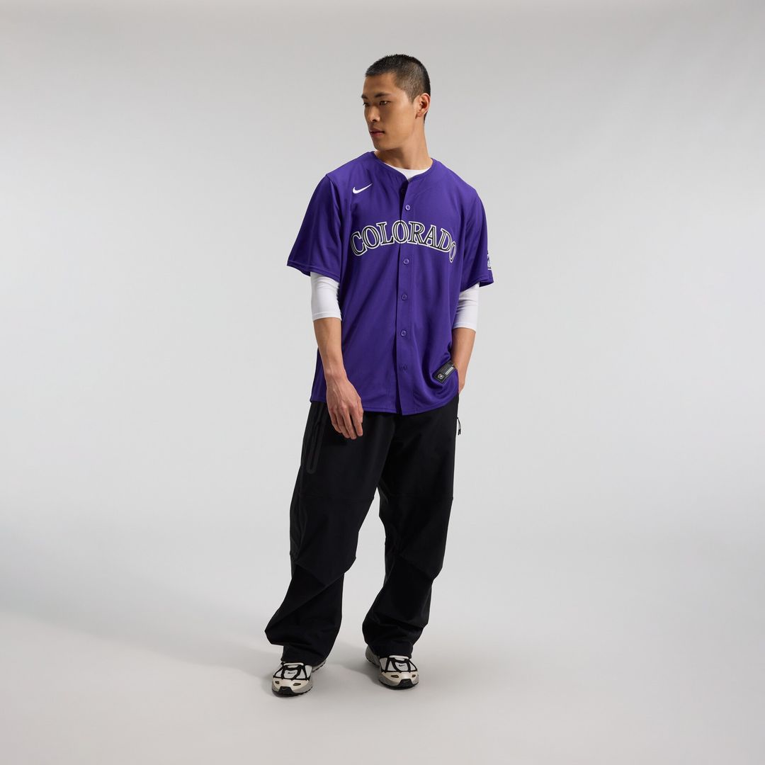 Colorado Rockies Nike Home Limited Jersey - White