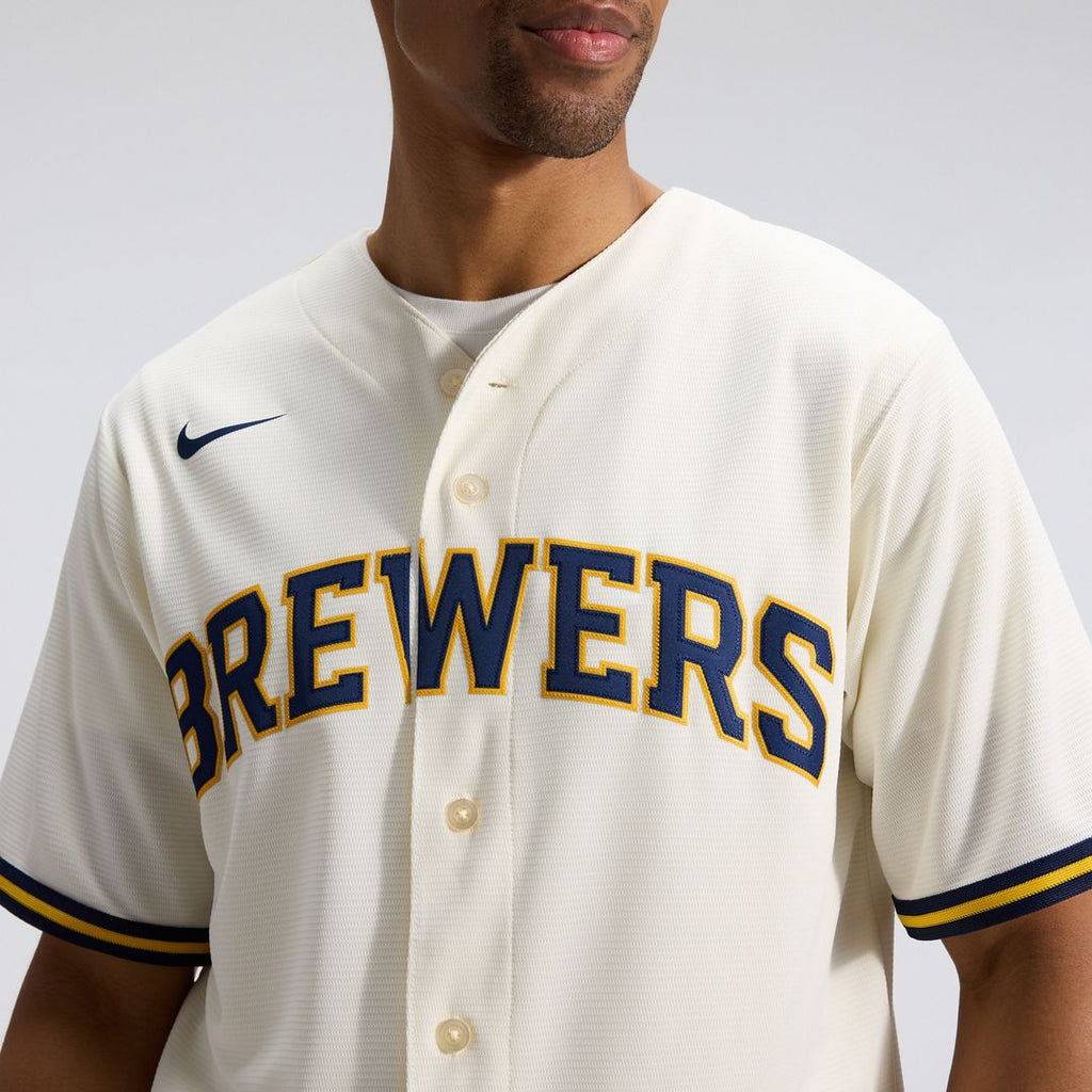 Milwaukee Brewers Nike Alternate Replica Team Jersey - Navy