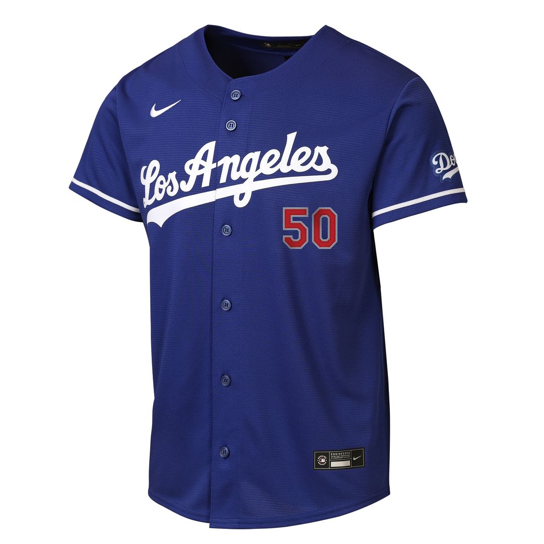 Mookie Betts Los Angeles Dodgers Nike Youth Home Stadium Jersey - White