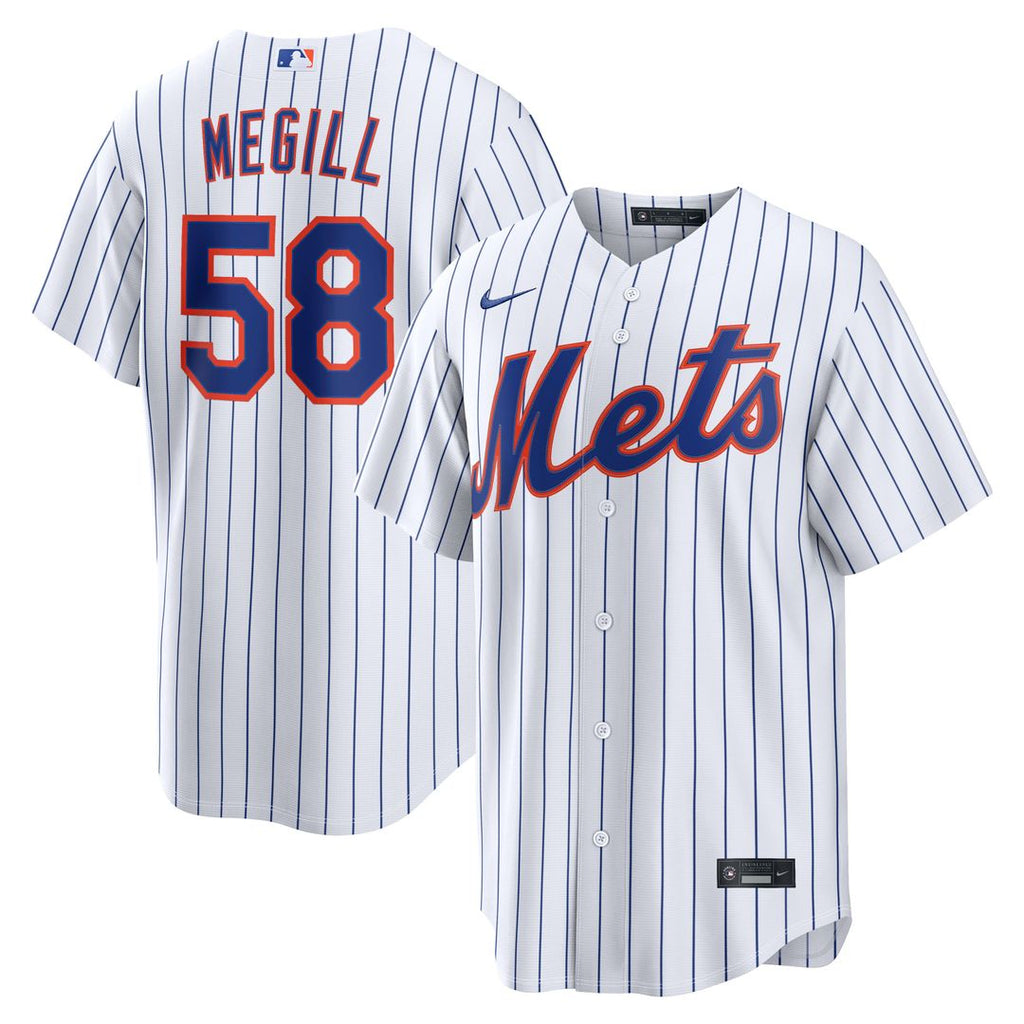Tylor Megill New York Mets Nike Home Replica Jersey - White