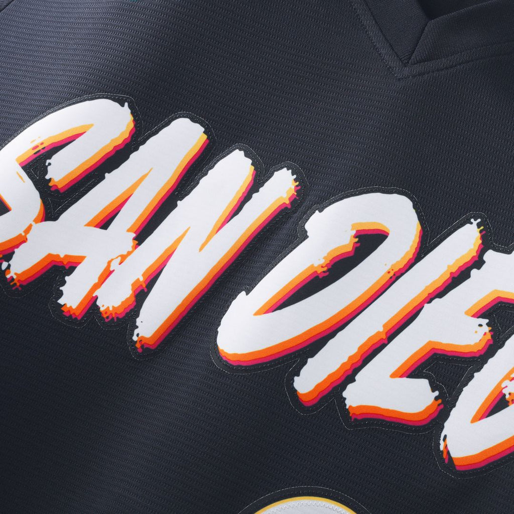 San Diego Padres Nike 2026 City Connect Stadium Jersey - Obsidian