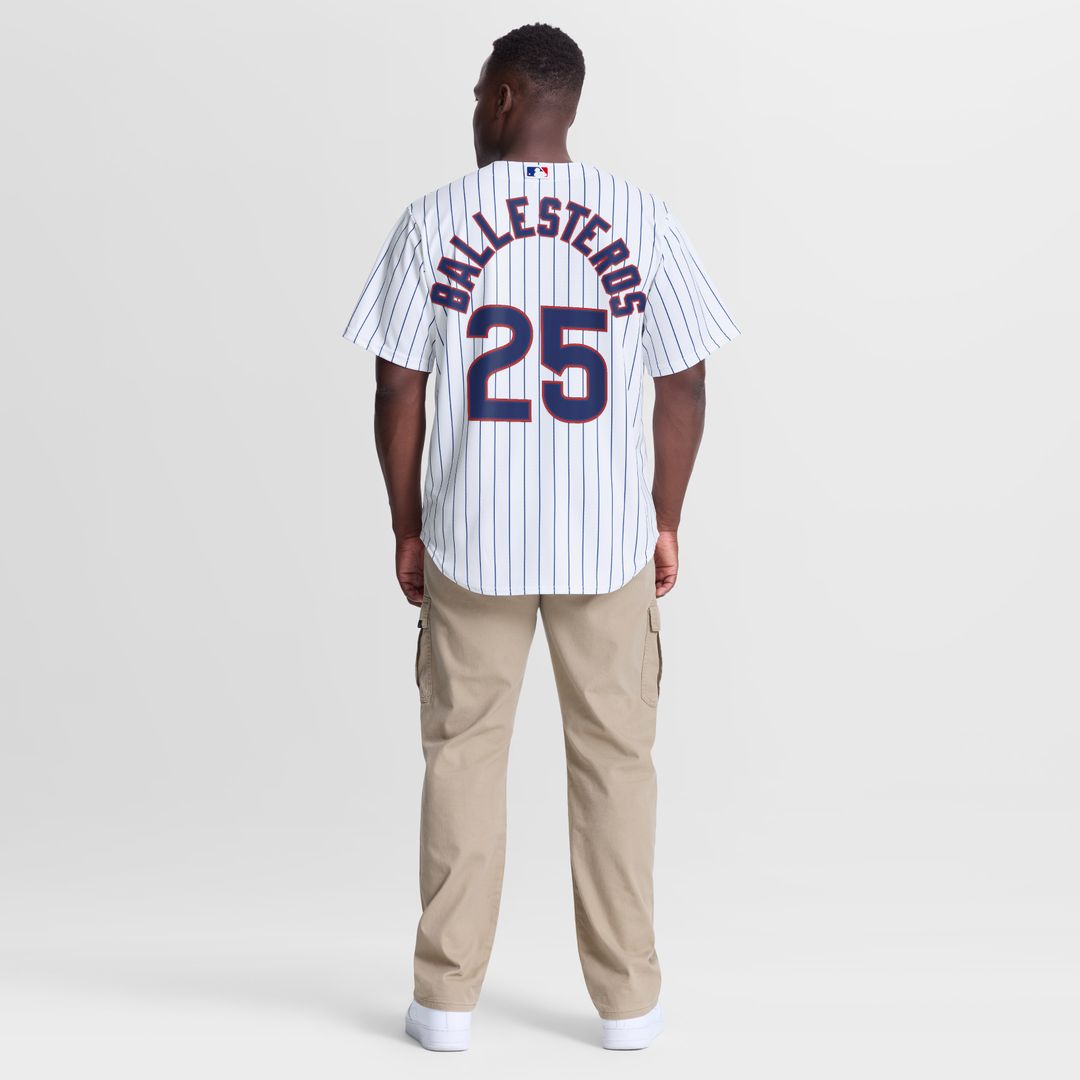 Moisés Ballesteros Chicago Cubs Nike Home Replica Jersey - White