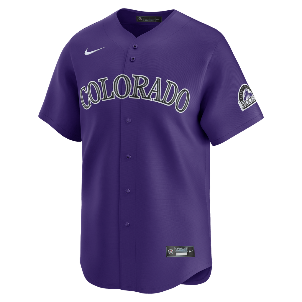 Colorado Rockies Nike Home Limited Jersey - White