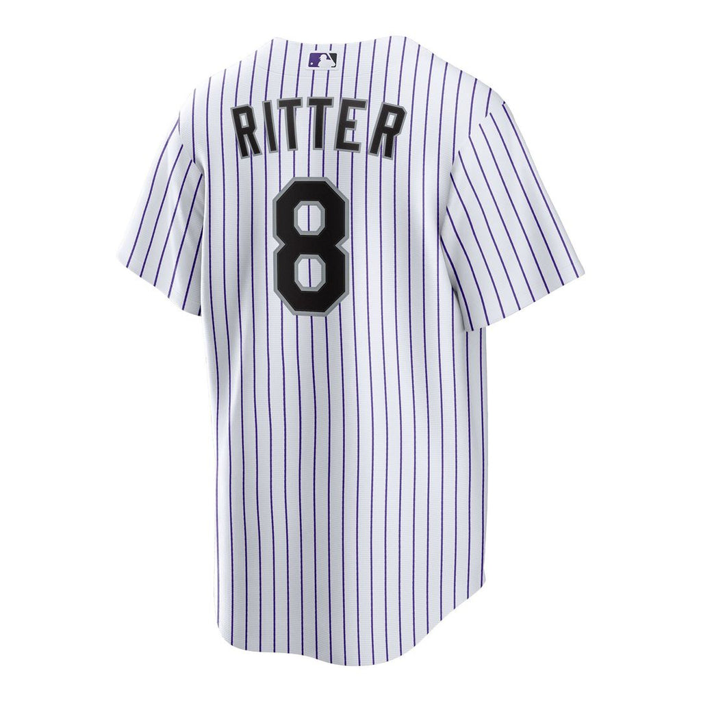 Ryan Ritter Colorado Rockies Nike Home Replica Jersey - White