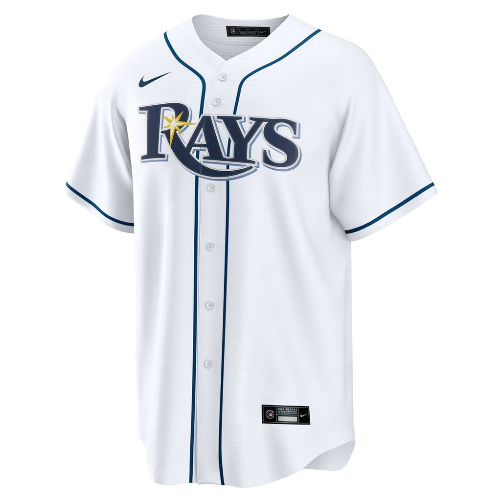 Junior Caminero Tampa Bay Rays Nike Youth Home Replica Jersey - White