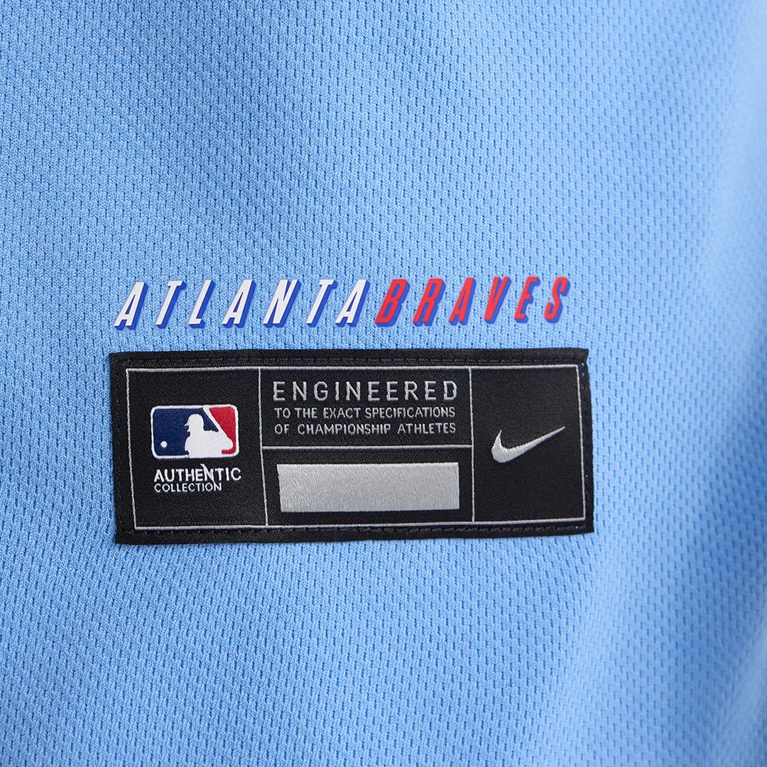 Atlanta Braves Nike 2026 City Connect Authentic Jersey - Powder Blue