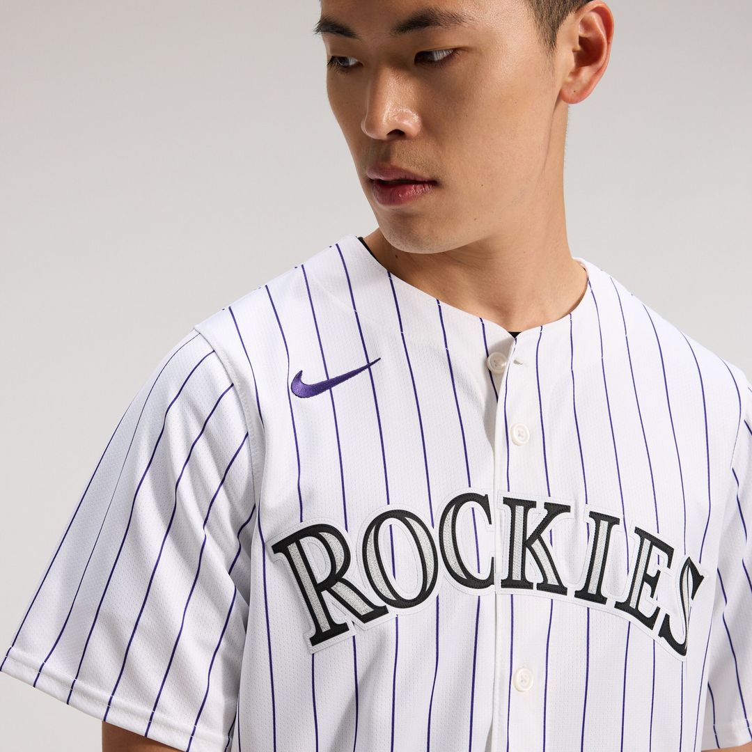 Colorado Rockies Nike Home Limited Jersey - White