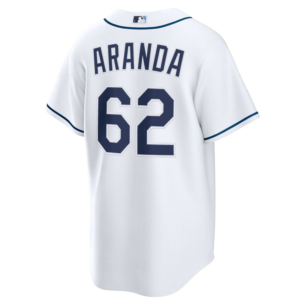 Jonathan Aranda Tampa Bay Rays Nike Home Replica Jersey - White