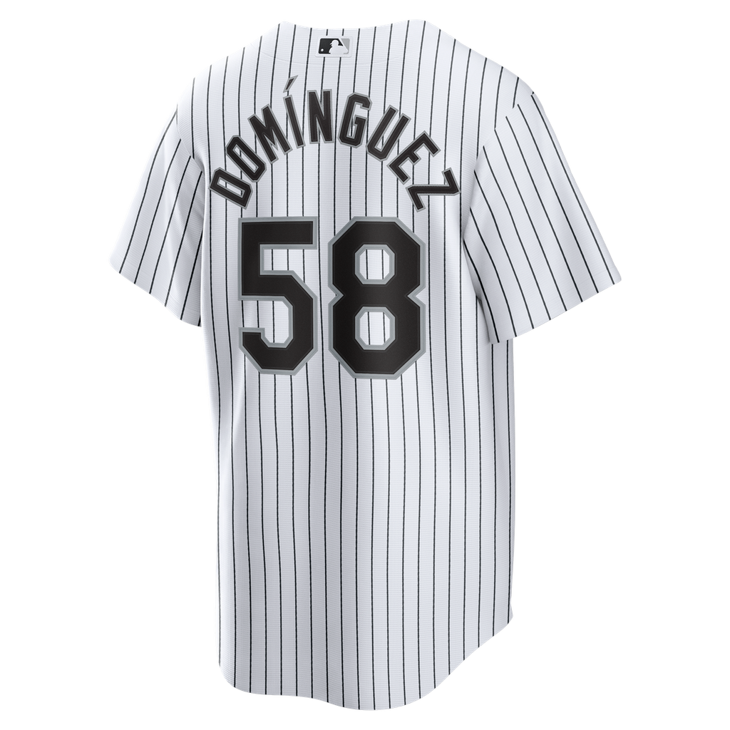 Seranthony Domínguez Chicago White Sox Nike Home Replica Jersey - White