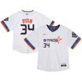 Nolan Ryan Houston Astros Nike Toddler City Connect 2025 Limited Jersey - White
