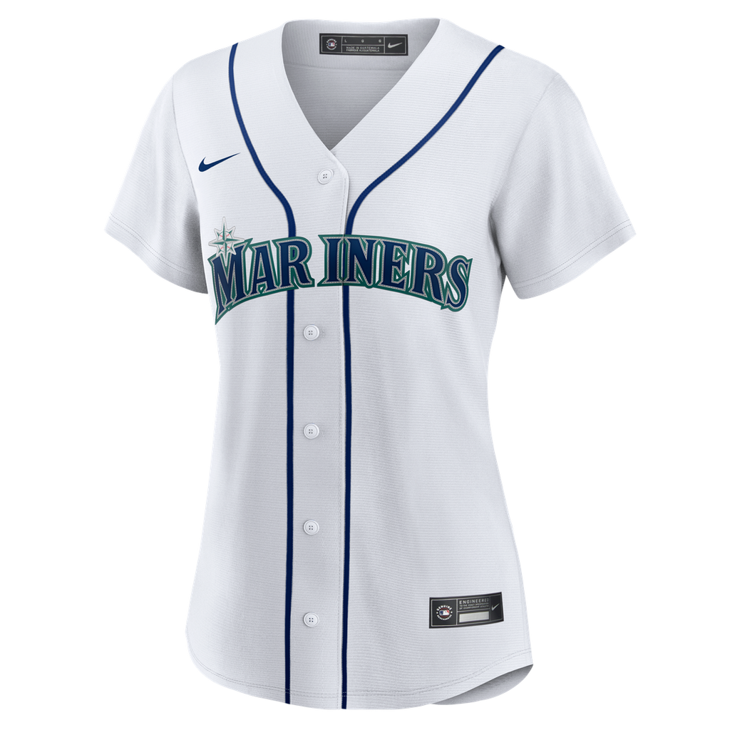 Cal Raleigh Seattle Mariners Nike Women's Home Replica Jersey - White