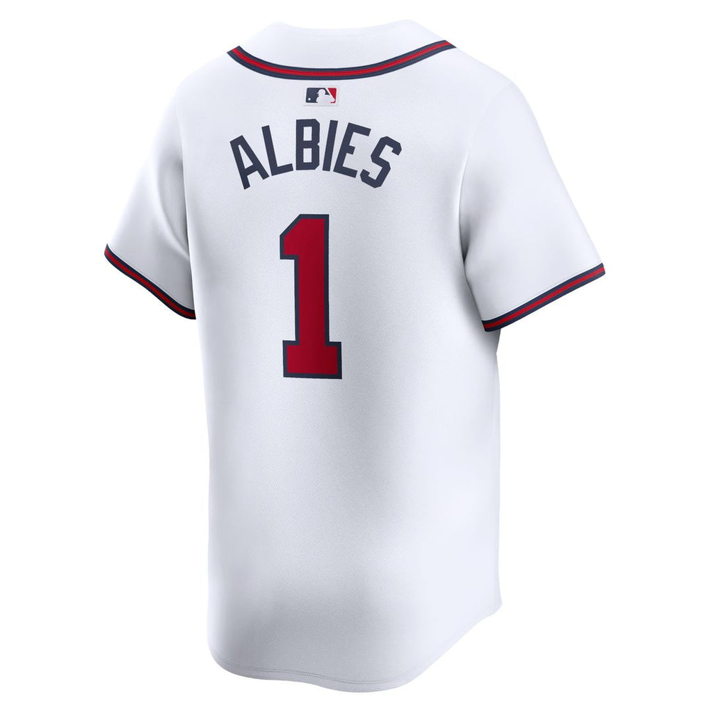 Ozzie Albies Atlanta Braves Nike Home Limited Player Jersey - White
