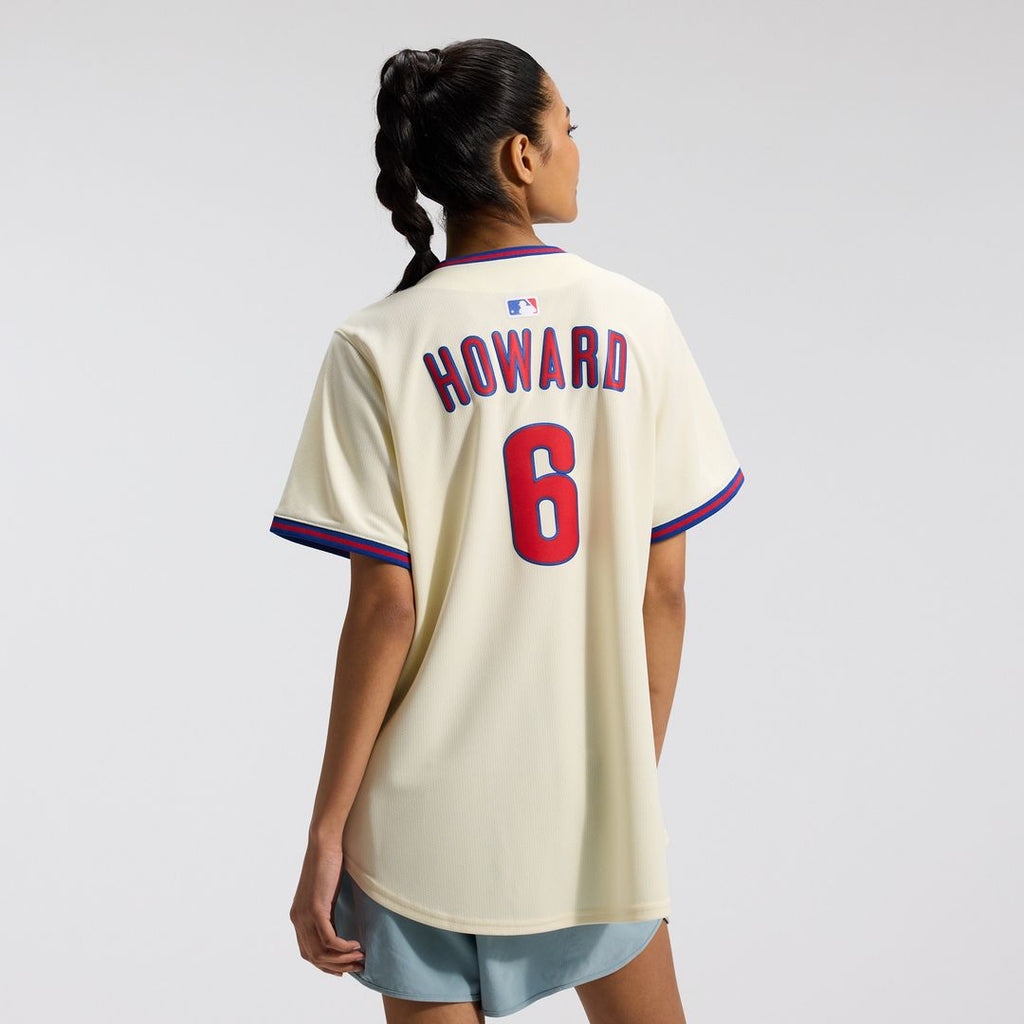 Ryan Howard Philadelphia Phillies Nike Women's Alternate 2 Limited Jersey – Cream