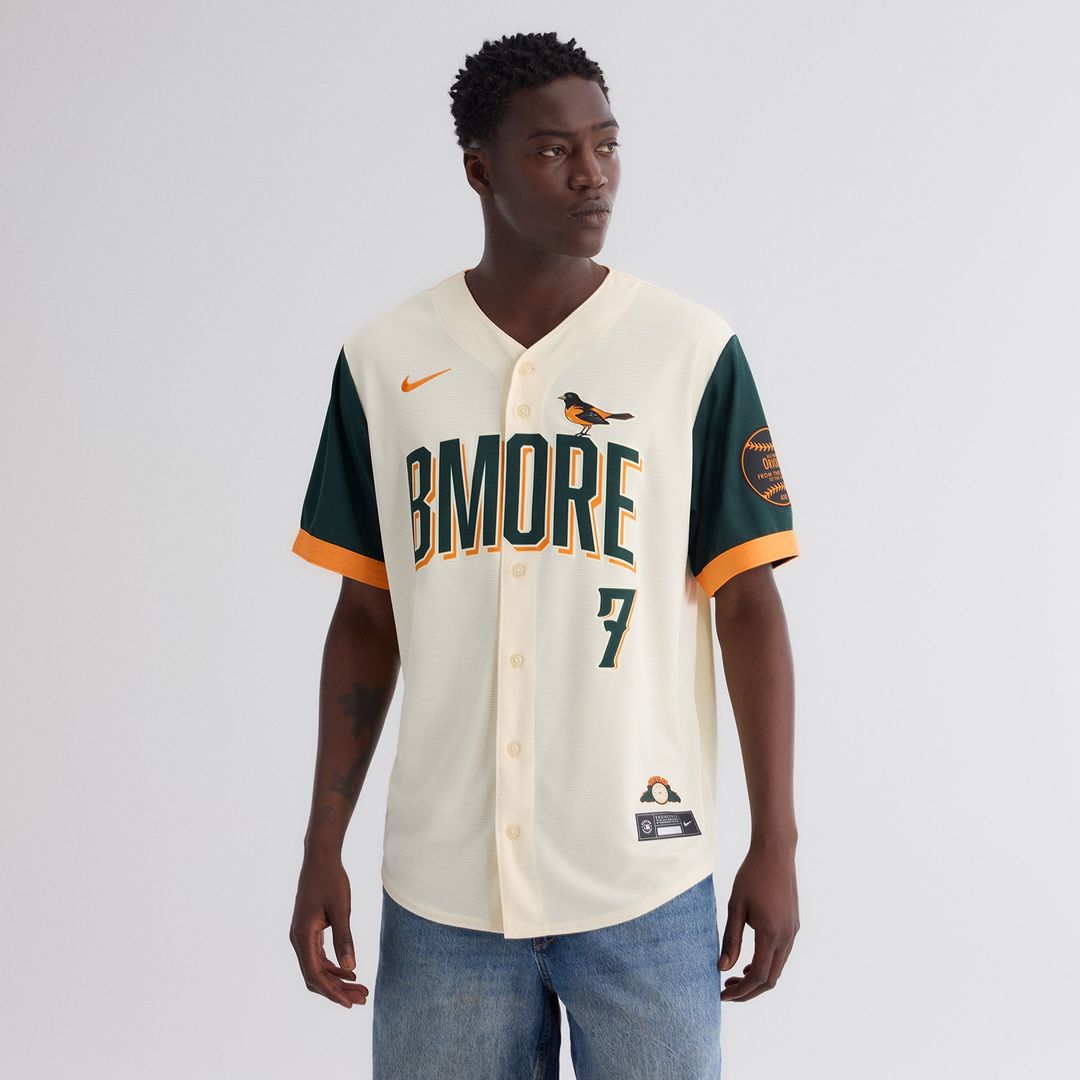 Jackson Holliday Baltimore Orioles Nike 2026 City Connect Stadium Jersey - Cream