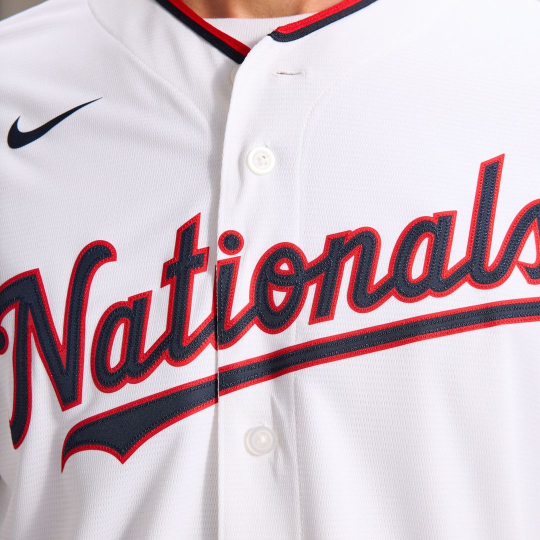 CJ Abrams Washington Nationals Nike Home Replica Jersey - White