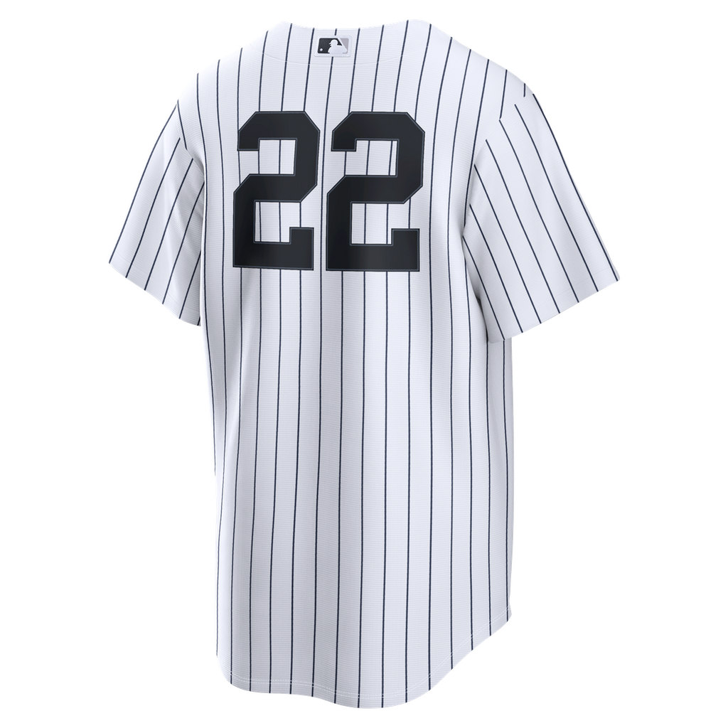 Ben Rice New York Yankees Nike Home Replica Jersey - White