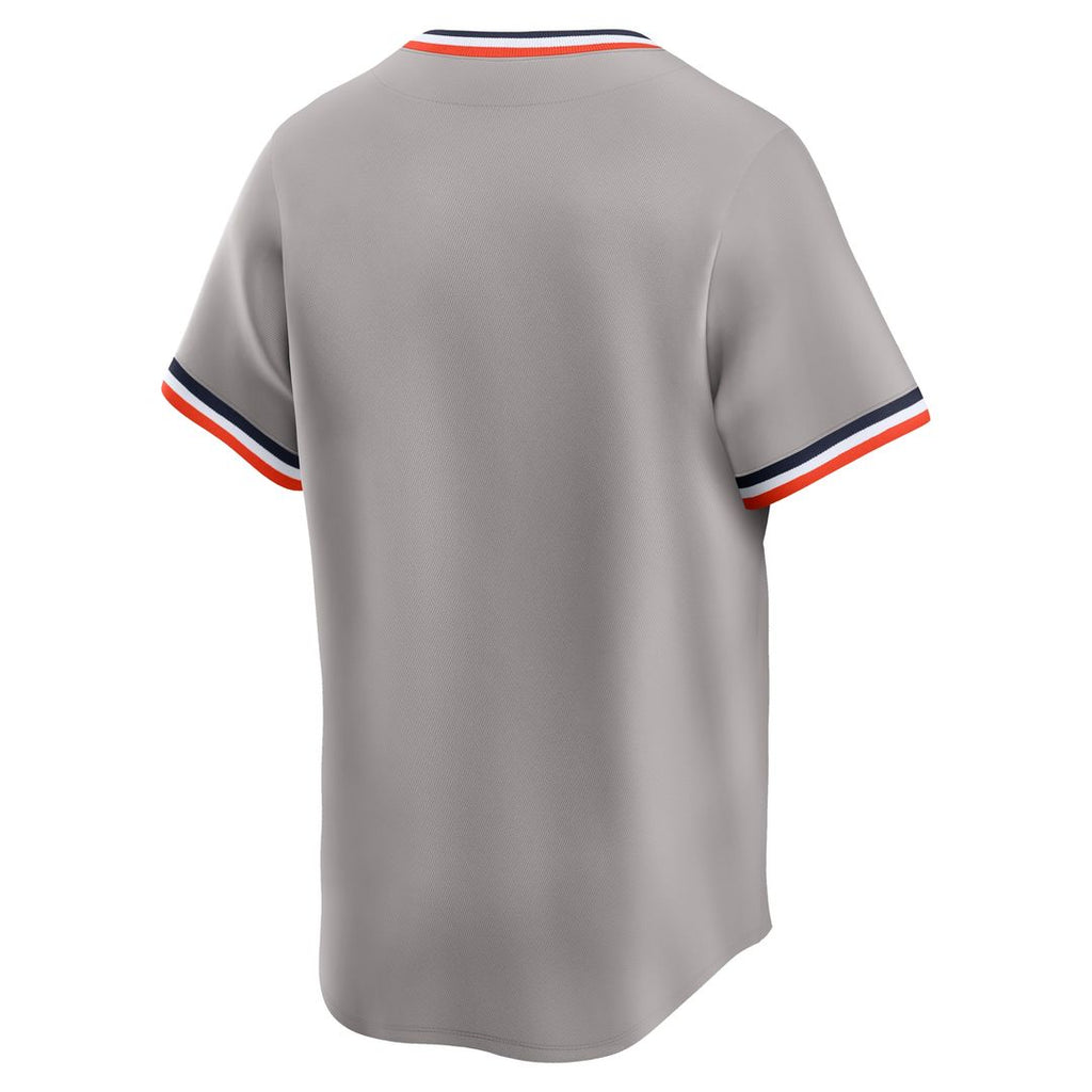 Detroit Tigers Nike Cooperstown Collection Limited Jersey - Gray