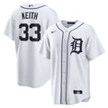 Colt Keith Detroit Tigers Nike Home Replica Jersey - White