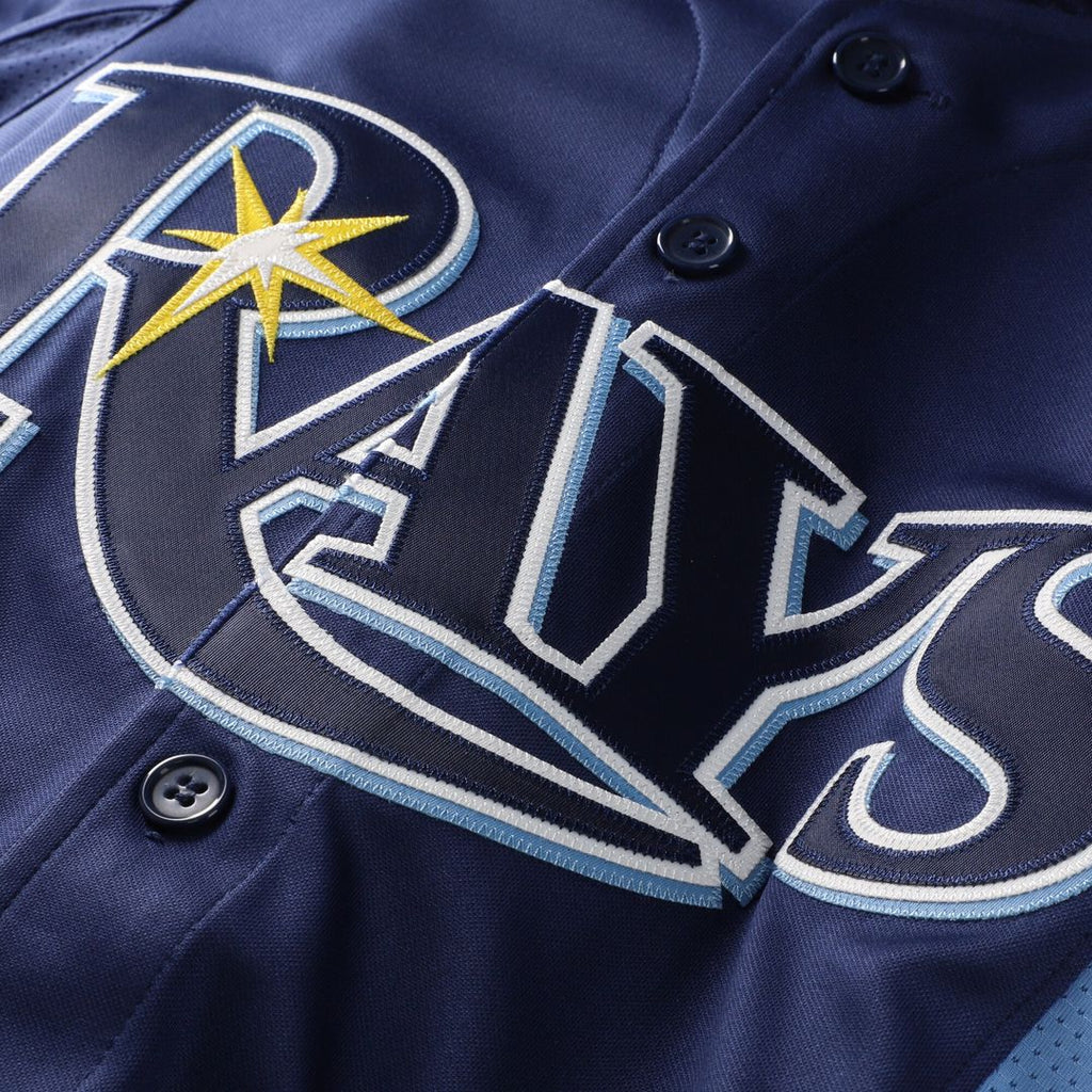 David Price Tampa Bay Rays Mitchell & Ness Authentic Batting Practice Jersey - Blue