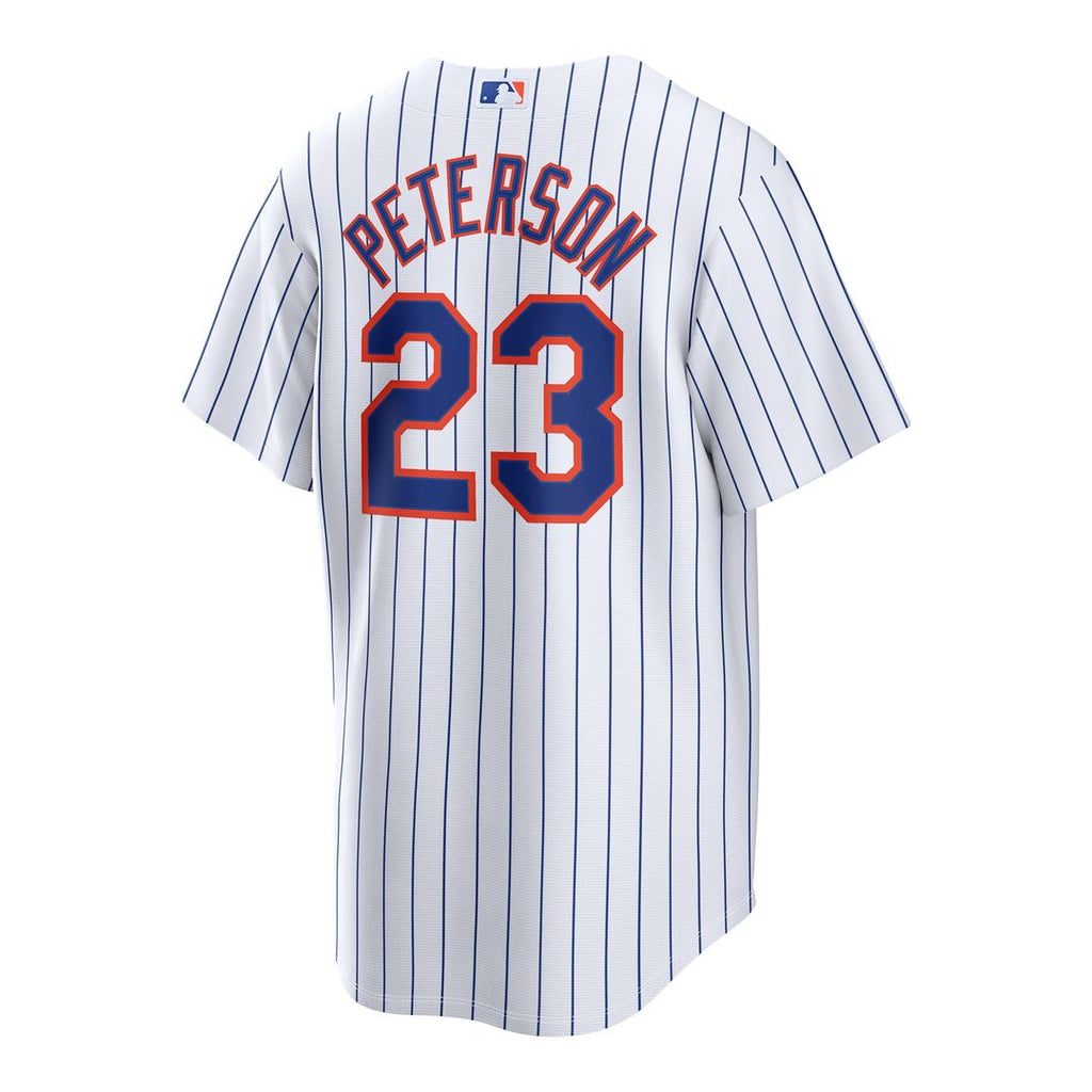 David Peterson New York Mets Nike Home Replica Jersey - White