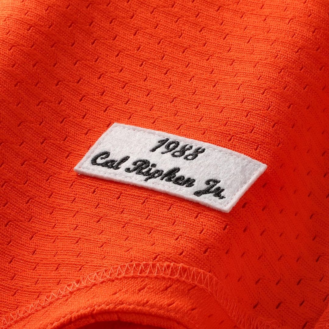 Cal Ripken Jr. Baltimore Orioles Mitchell & Ness Authentic Batting Practice Jersey - White