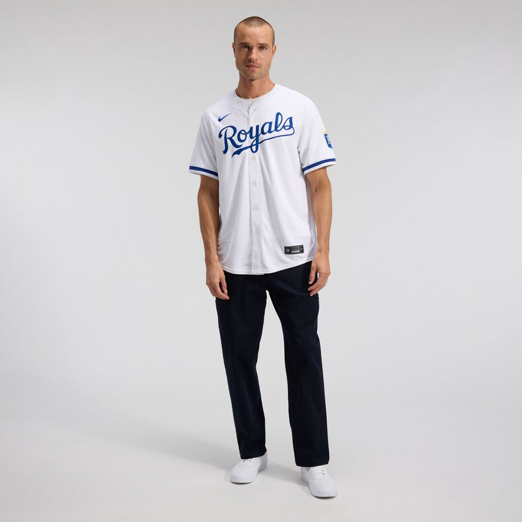 Kansas City Royals Nike Home Limited Jersey - White