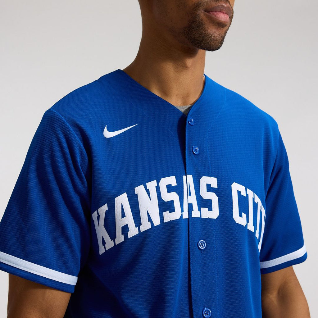 Kansas City Royals Nike Road Replica Team Jersey - Gray
