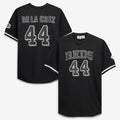 Elly De La Cruz Cincinnati Reds Fanatics Big & Tall Heavyweight Mesh Jersey - Black/White