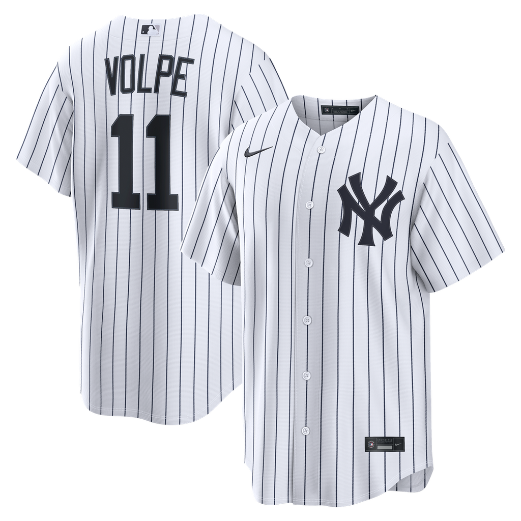 Anthony Volpe New York Yankees Nike Home Replica Jersey - White