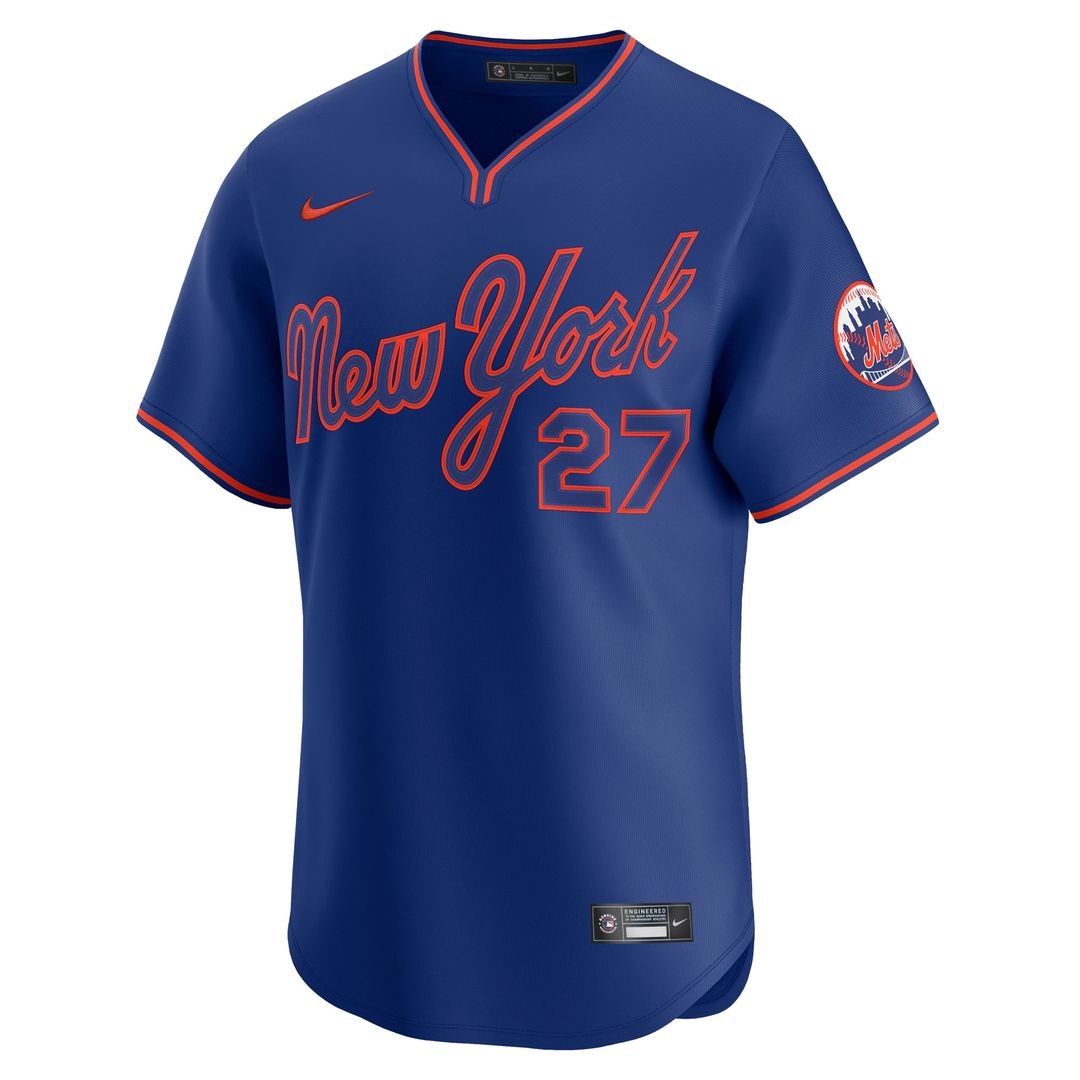Mark Vientos New York Mets Nike All-Star Limited Jersey - Gray