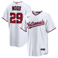 James Wood Washington Nationals Nike Home Replica Jersey - White
