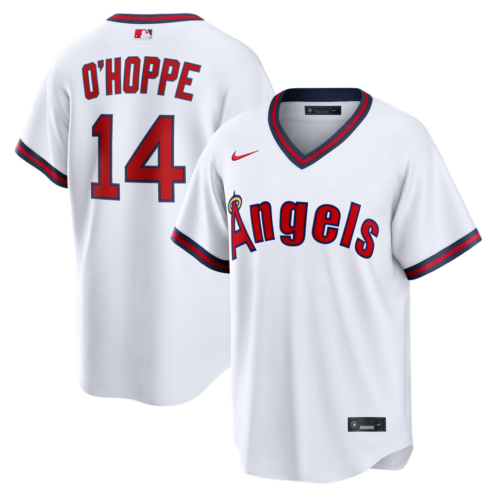 Logan O'Hoppe Los Angeles Angels Nike Alternate Replica Jersey - White