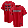 Travis Bazzana Cleveland Guardians Nike Alternate Replica Jersey - Red