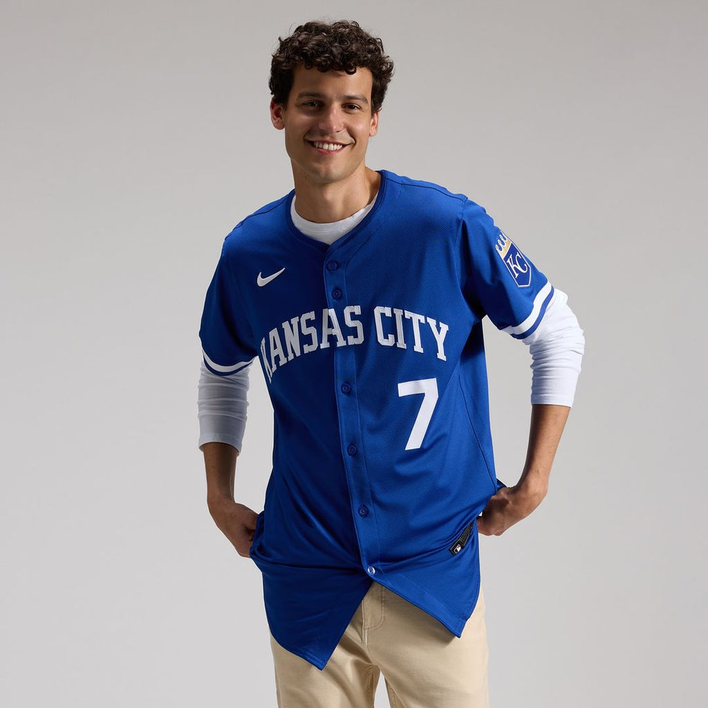 Bobby Witt Jr. Kansas City Royals Nike Home ElitePlayer  Jersey - White