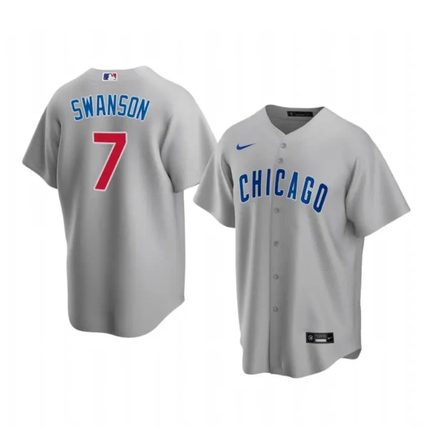 Dansby Swanson Jersey Gray