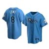 Brandon Lowe Jersey Blue