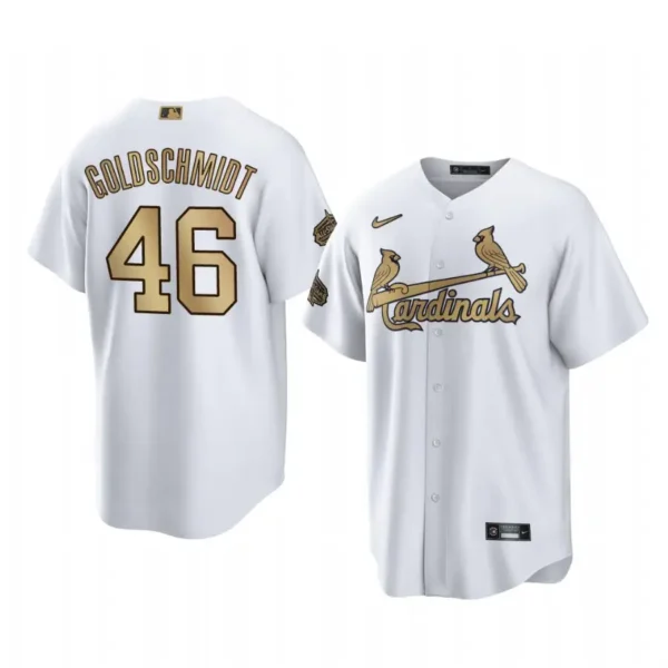 Paul Goldschmidt Jersey White