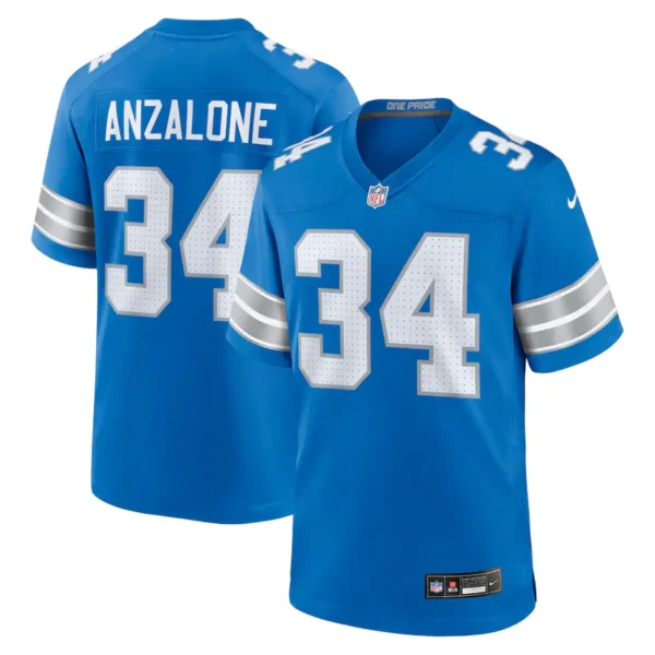 Alex Anzalone Jersey Blue