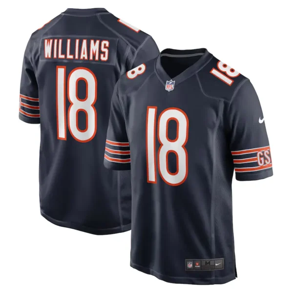 Caleb Williams Jersey Navy