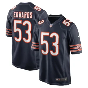 TJ Edwards Jersey Navy