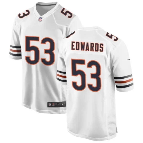 TJ Edwards Jersey White